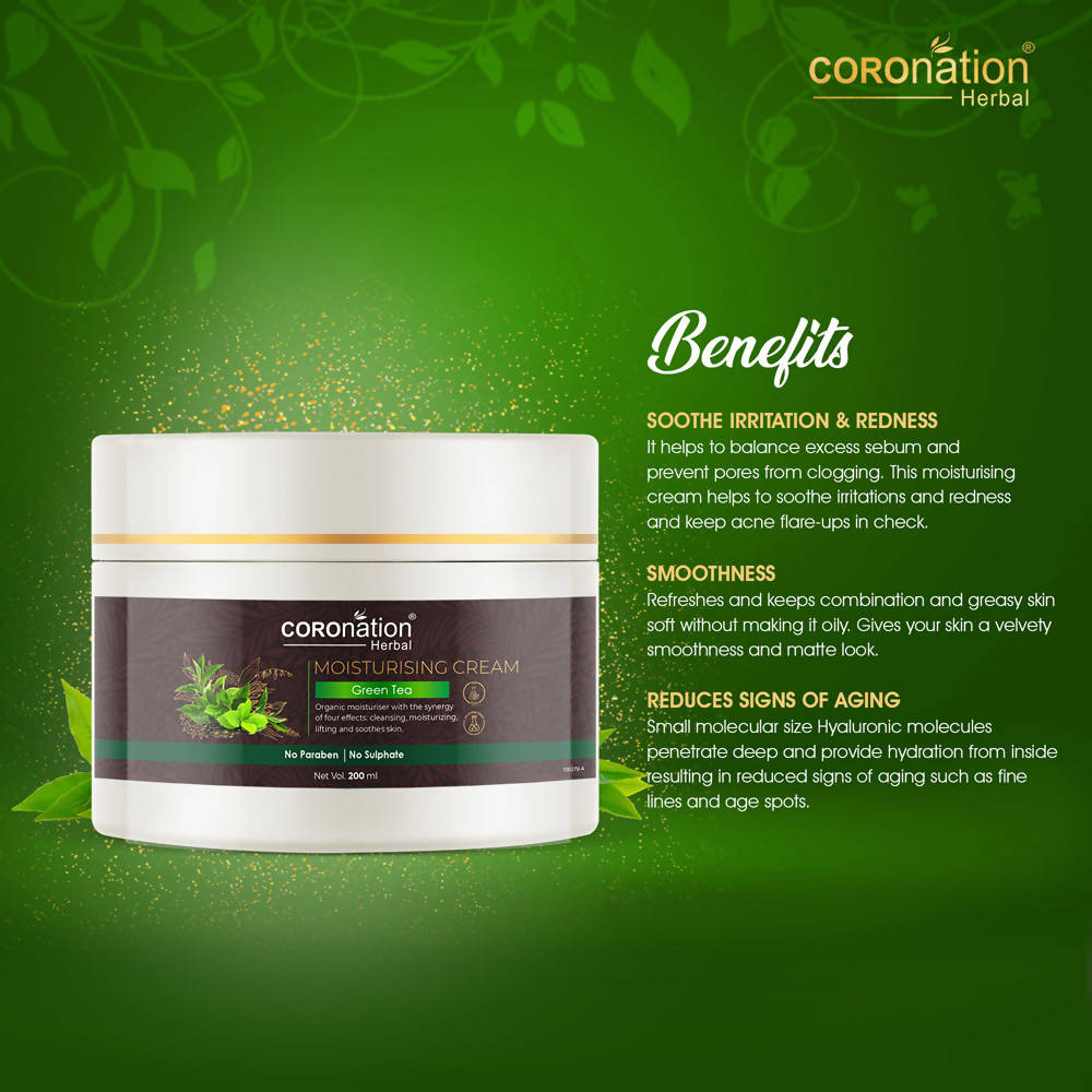 Coronation Herbal Fuji Matcha Green Tea Moisturizing Cream