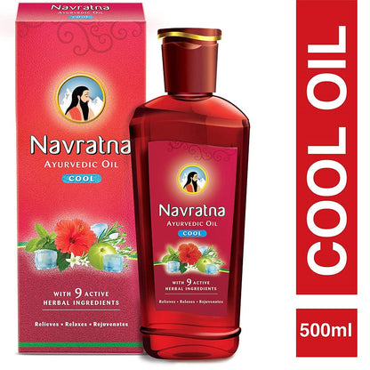 Navratna Ayurvedic Cool Hair Oil