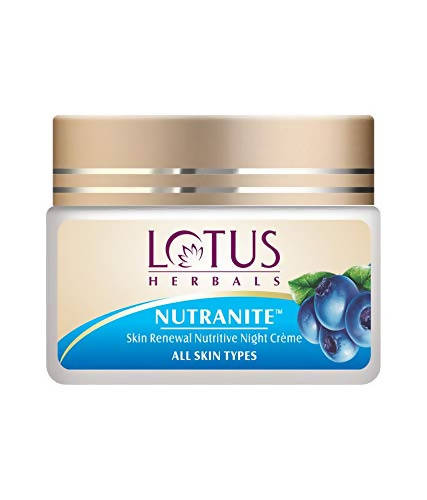 Lotus Herbals Nutranite Skin Renewal Nutritive Night Cream - BUDEN