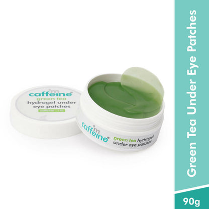 mCaffeine Green Tea Hydrogel Under Eye Patches for Fine Lines