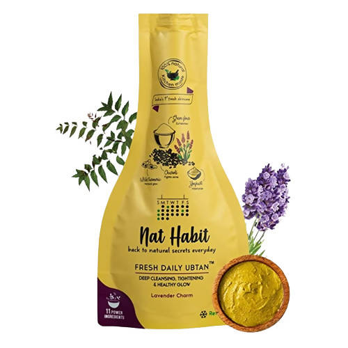 Nat Habit Lavender Charm Fresh Daily Ubtan