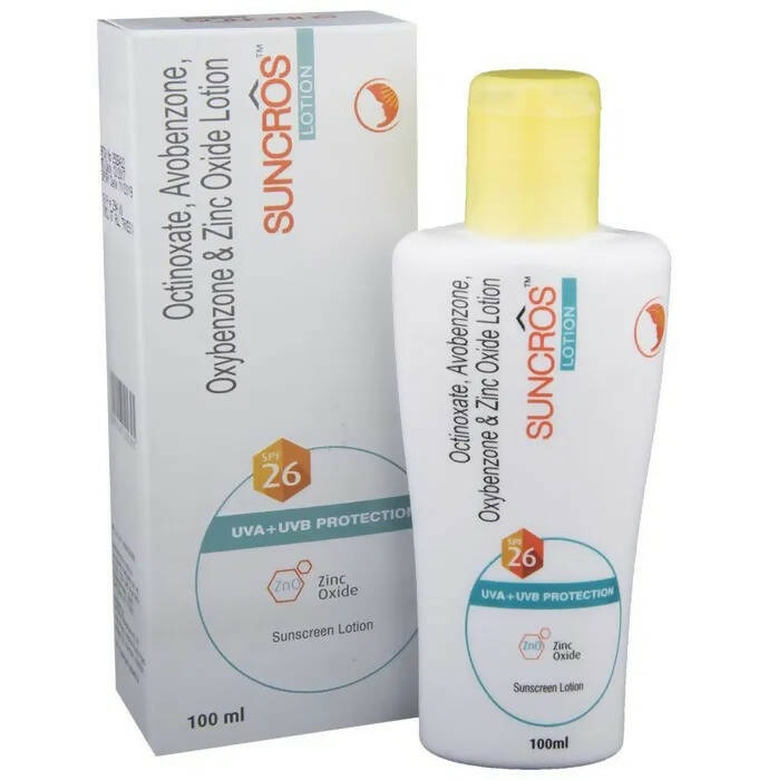 Suncros Sunscreen Lotion SPF 26 - BUDEN