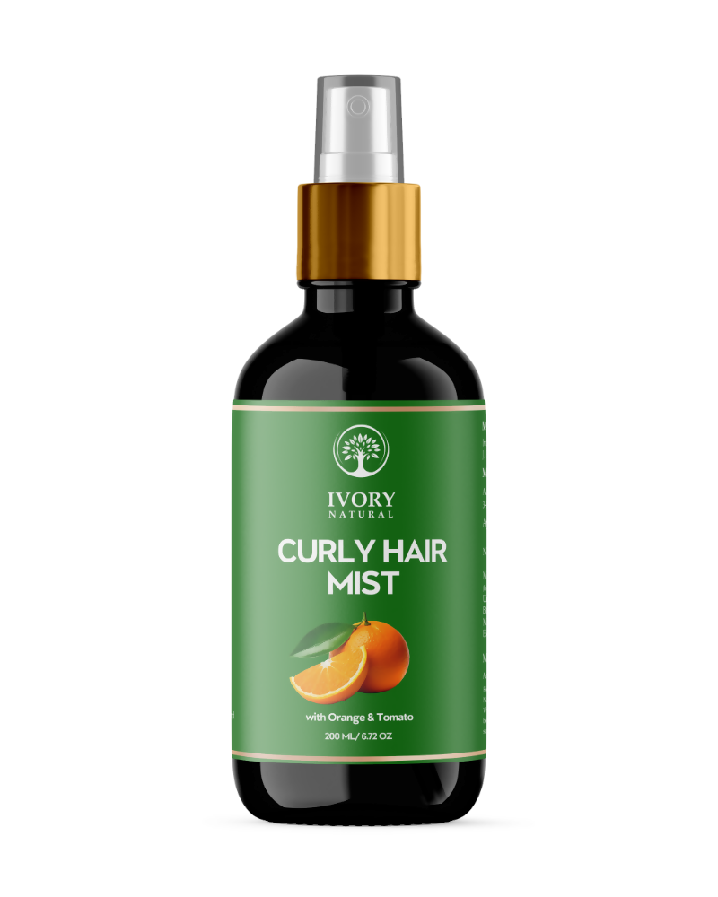 Ivory Natural Curly Hair Mist - Revitalize, Define, And Nourish Your Curly Hair