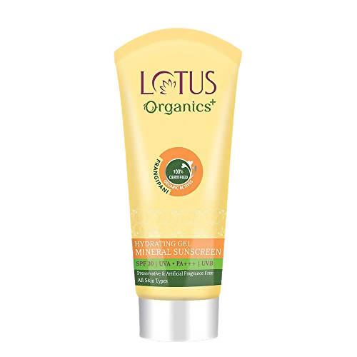 Lotus Organics+ Hydrating Gel Mineral Sunscreen
