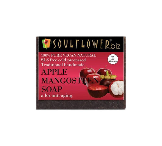 Soulflower Apple And Mangosteen Handmade Soap - BUDEN