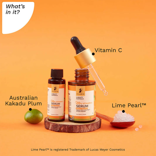 Pilgrim 20% Vitamin C Serum With Australian Kakadu Plum & Pure Vitamin C