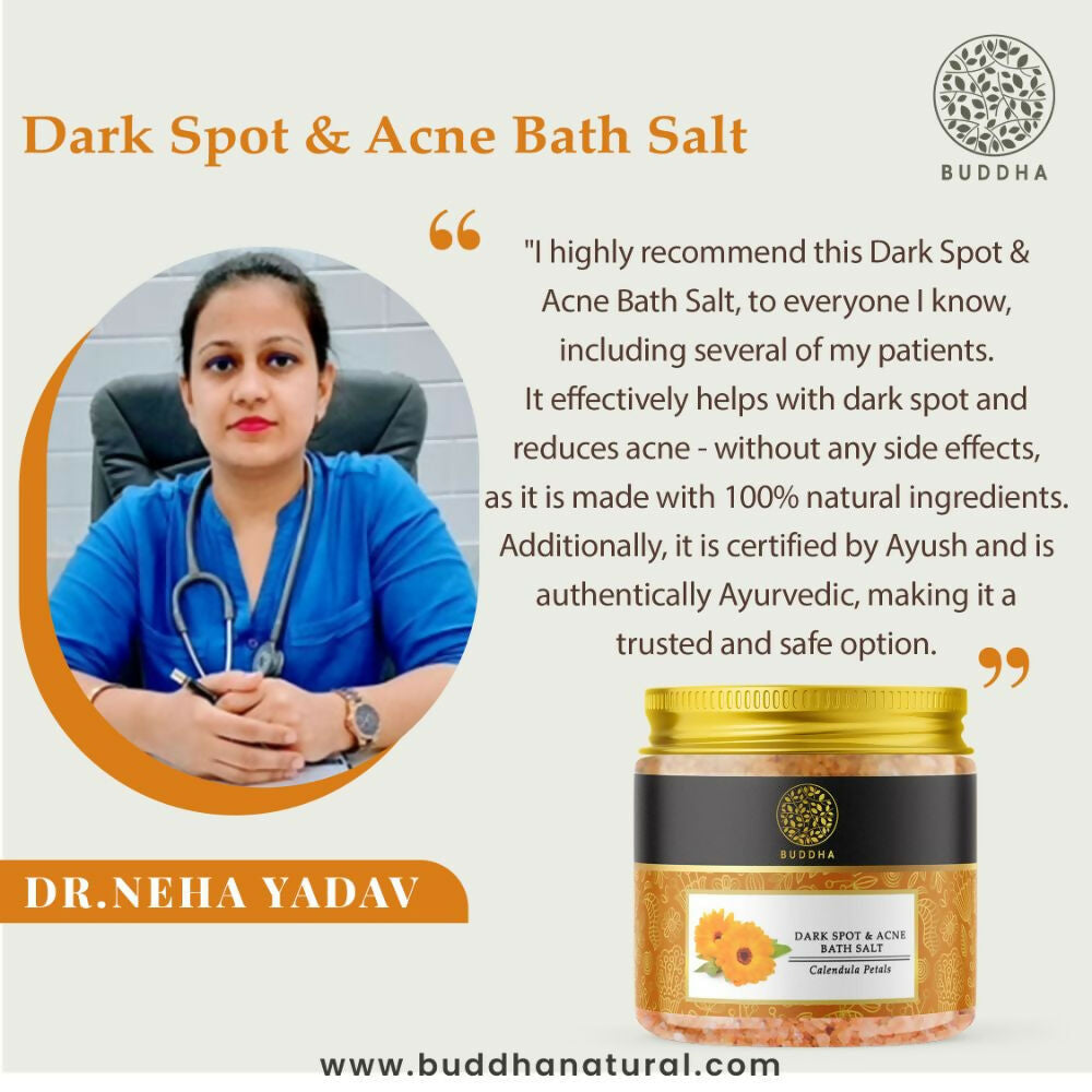 Buddha Natural Dark Spots & Acne Bath Salt