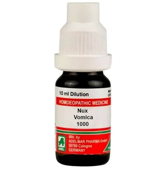 Adel Homeopathy Nux Vomica Dilution - usa canada australia