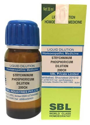 SBL Homeopathy Strychninum Phosphoricum Dilution