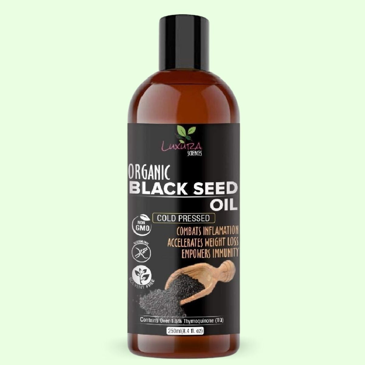 Luxura Sciences Black Seed Oil, Kalonji Oil For Hair Growth -  buy in usa canada australia