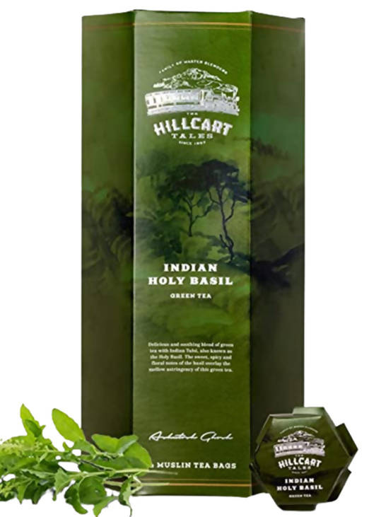 The Hillcart Tales Indian Holy Basil Green Tea Bags - buy in USA, Australia, Canada