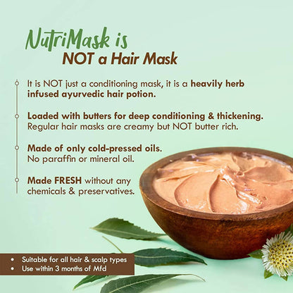 Nat Habit Neem & Bhringraj Fresh Hair Nutri Mask