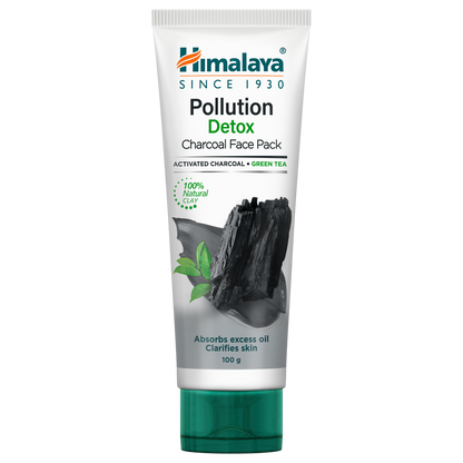 Himalaya Herbals Pollution Detox Charcoal Face Pack - BUDNE