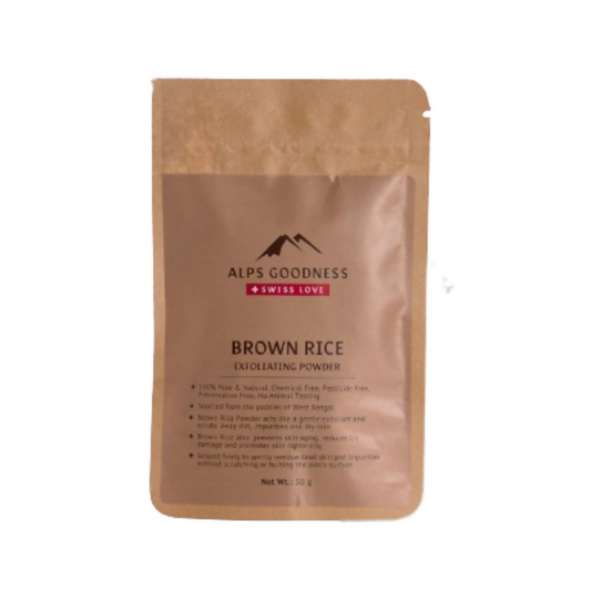 Alps Goodness Brown Rice Exfoliating Powder - buy in USA, Australia, Canada