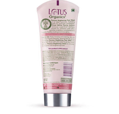 Lotus Organics+ Precious Brightening Face Wash