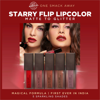 Colorbar Starry Flip Lipcolor Pout Perfect-005