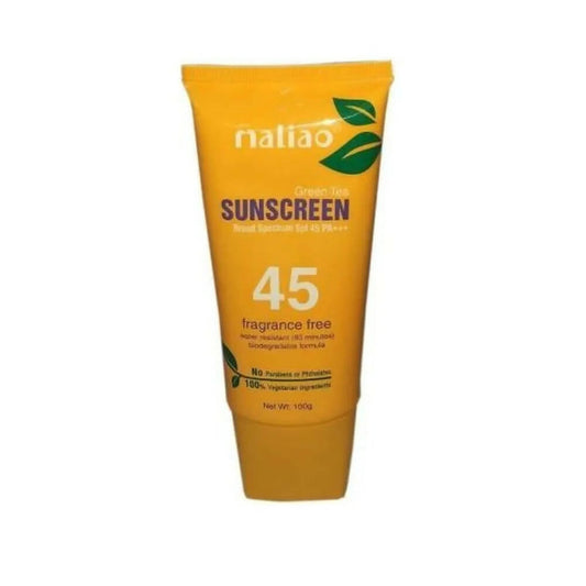 Maliao Professional Green Tea Sunscreen Lotion SPF 45 - BUDEN