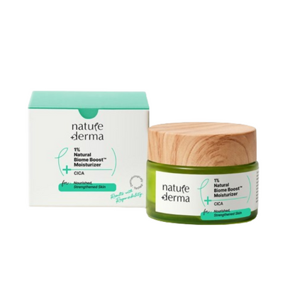 Nature Derma 1% Natural Biome-Boost Moisturizer With CICA