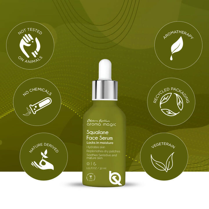 Blossom Kochhar Aroma Magic Face Serum Locks in moisture