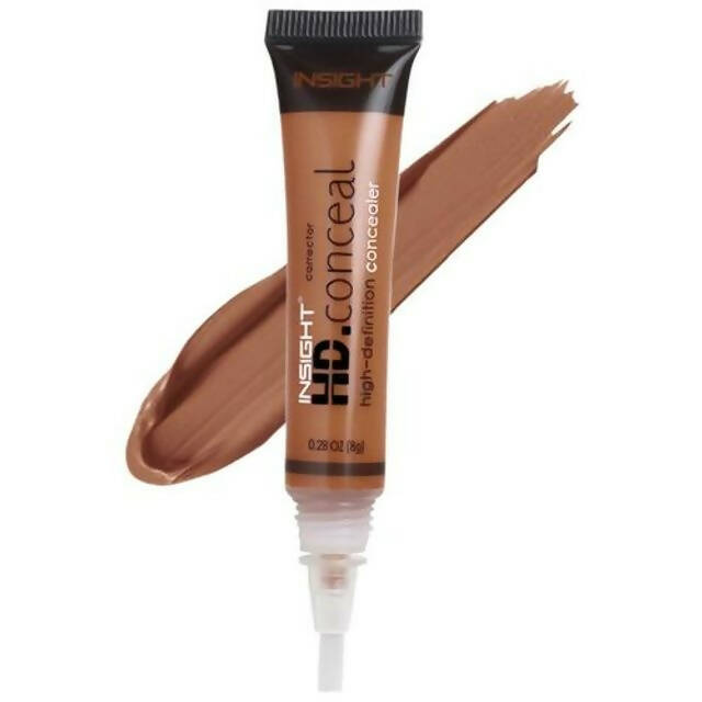 Insight Cosmetics HD Concealer - Natural Finish, Water-Resistant - Rich Tan