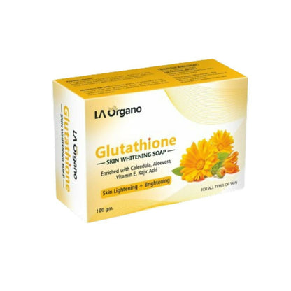 LA Organo Glutathione Calendula Skin Whitening Soap