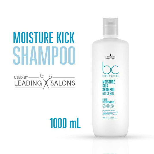 Schwarzkopf Professional Bonacure Moisture Kick Shampoo with Glycerol