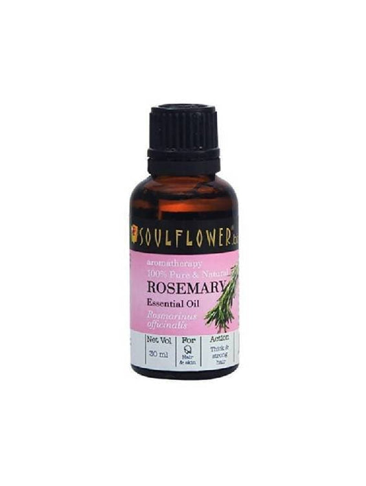 Soulflower Rosemary Essential Oil - BUDNE