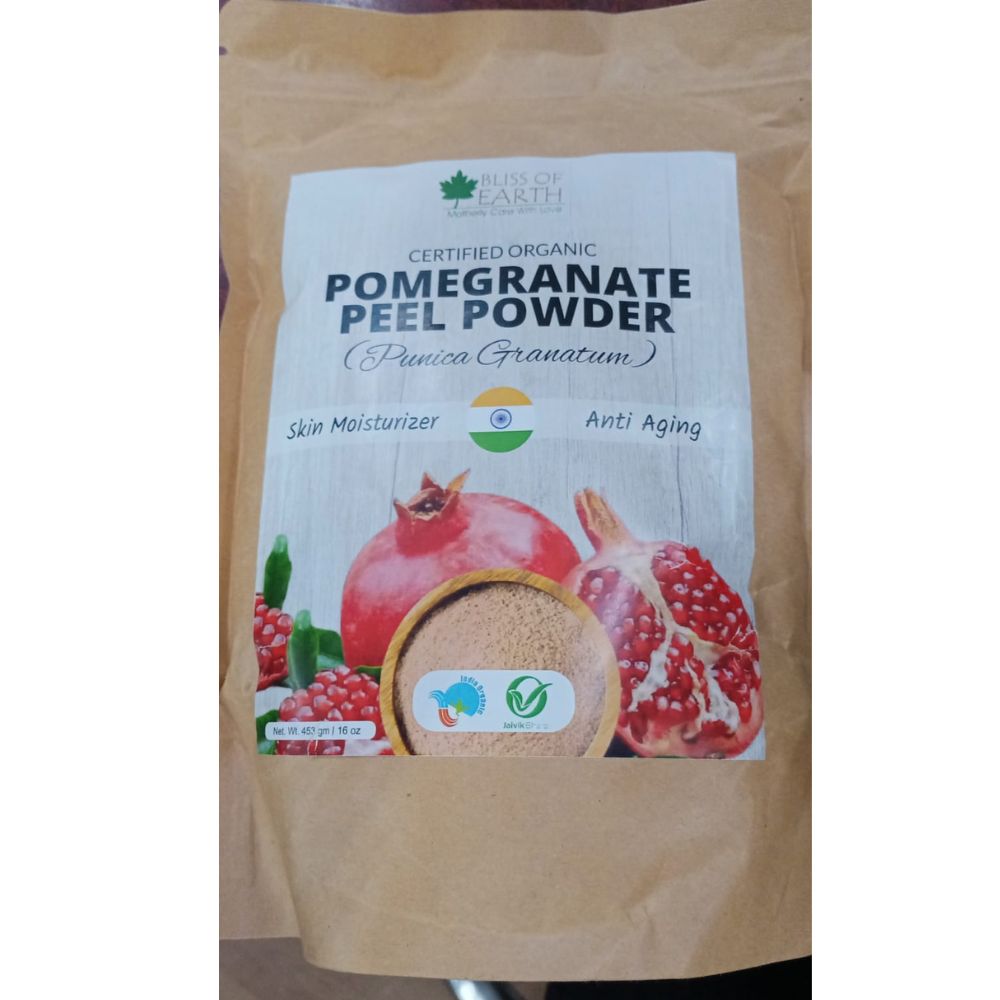 Bliss of Earth Certified Organic Pomegranate Peel Powder - buy in USA, Australia, Canada