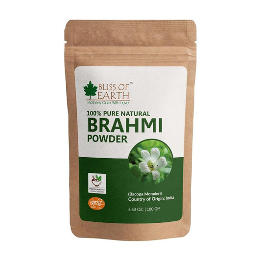 Bliss of Earth 100% Pure Natural Brahmi Powder - buy in USA, Australia, Canada