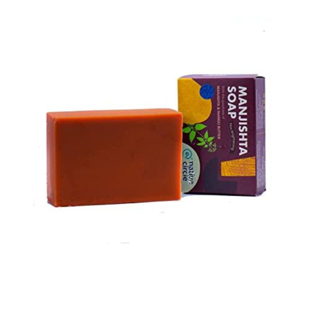 Native Circle Manjishta Bath Soap for Skin Brightening - BUDEN