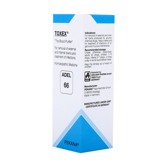 Adel Homeopathy 66 Toxex Drop
