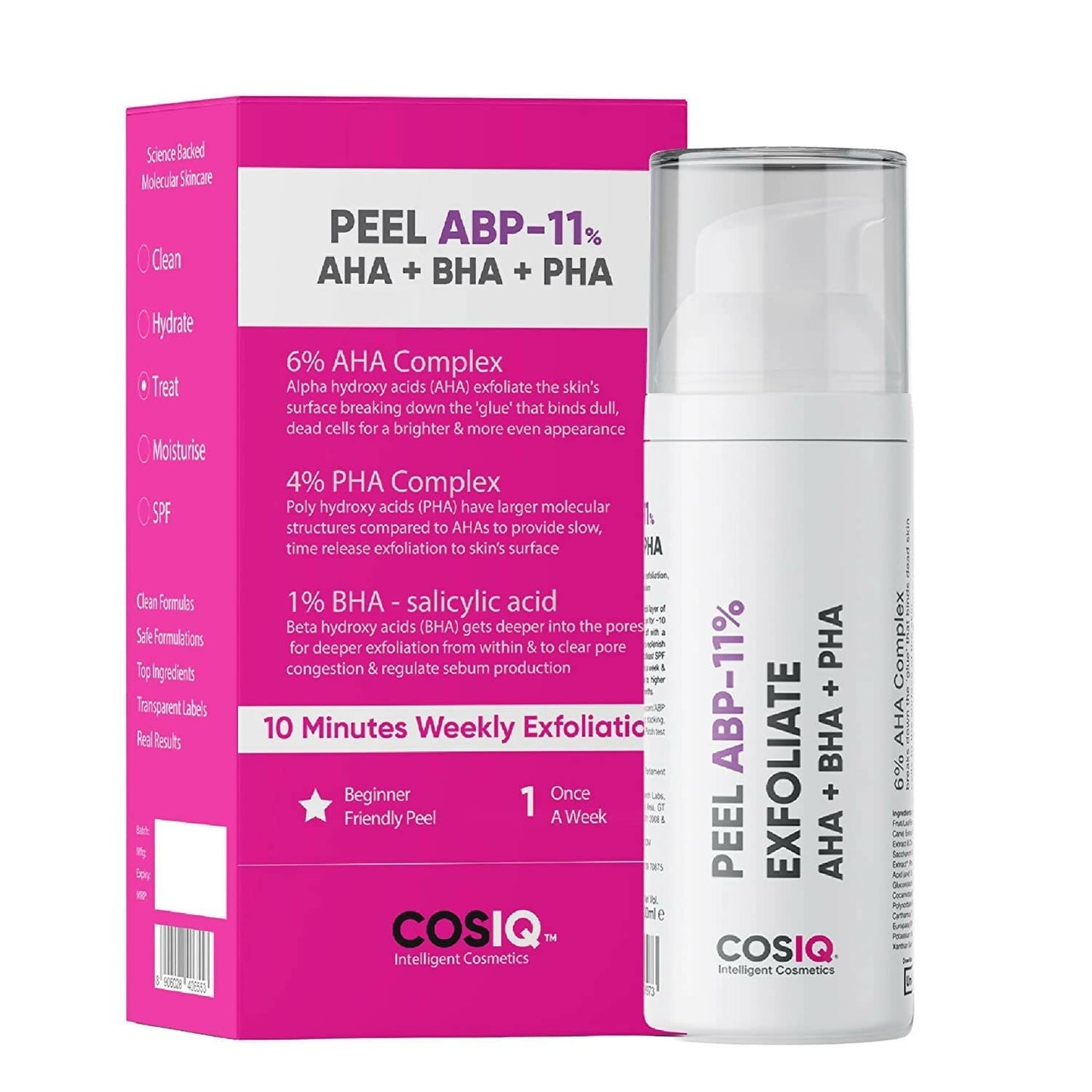 Cos-IQ ABP 11% Beginner Friendly Exfoliating Peel - BUDNEN
