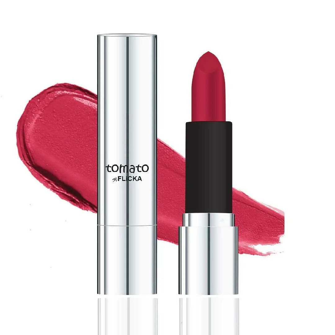 FLiCKA Tomato Pink Matte Finish Lipstick Shade 04