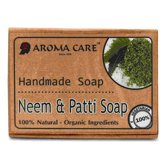 Aroma Care Handmade Neem & Patti Soap - BUDNE