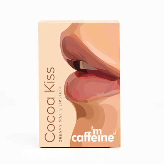 mCaffeine Cocoa Kiss Creamy Matte Lipstick - Mauve Velvet