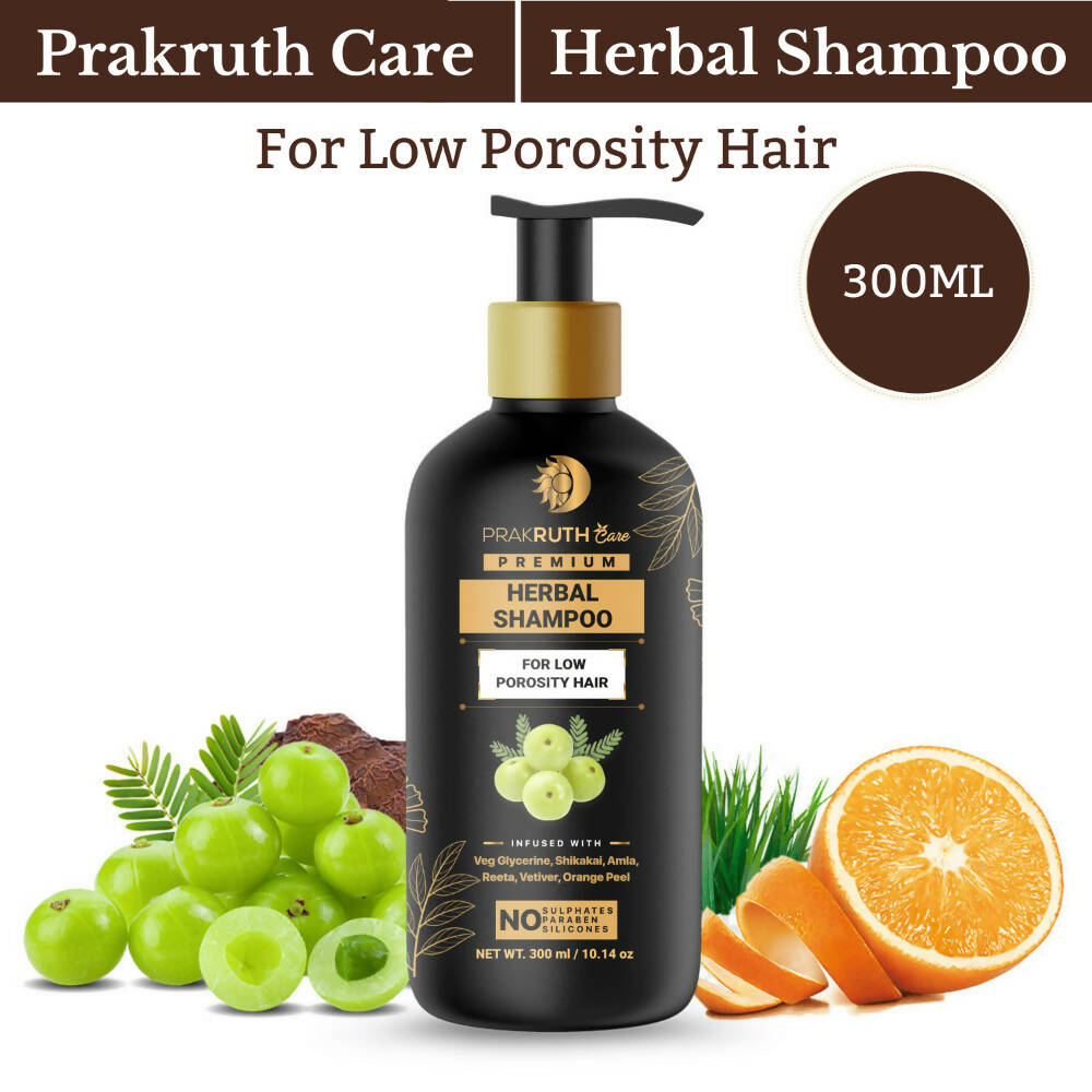 Prakruth Care Premium Herbal Low Porosity Shampoo