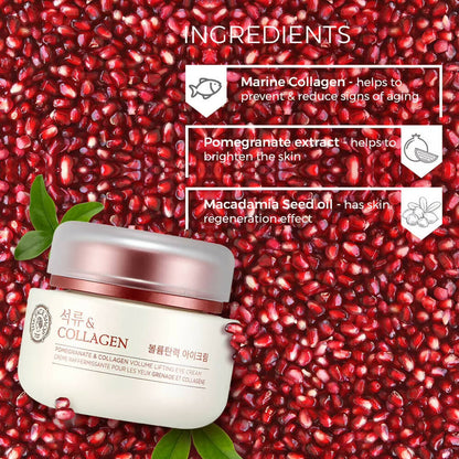The Face Shop Pomegranate & Collagen Volume Lifting Eye Cream
