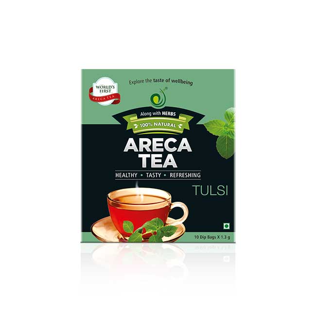 Green Remedies Areca Tea Tulsi - BUDNE