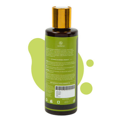 Careberry Organic Rosemary & Jojoba Anti Dandruff Hair Oil