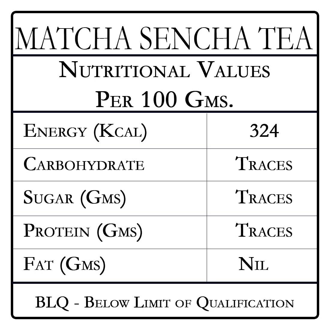 The Tea Trove Matcha Tea + Sencha Green Tea Bags