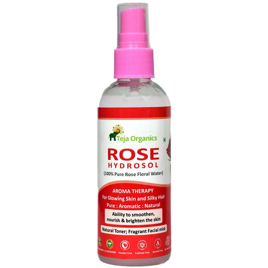 Teja Organics Rose Hydrosol