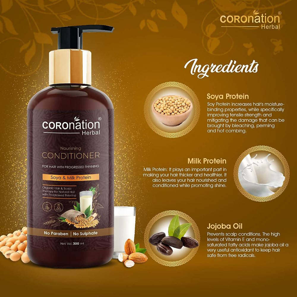 Coronation Herbal Soya & Milk Protein Hair Conditioner