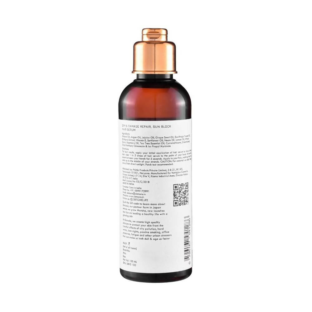 Detoxie Dry & Damage Repair Sun Block Hair Serum