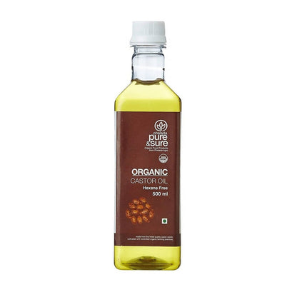Pure & Sure Organic Castor Oil - BUDNE
