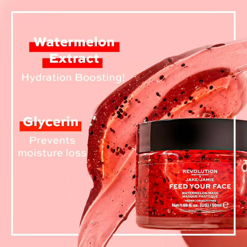 Revolution Skincare X Jake - Jamie Watermelon Hydrating Face Mask