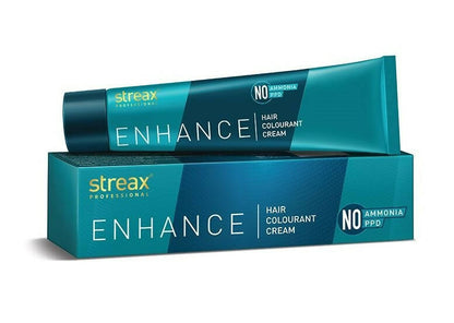 Streax Professional Enhance Hair Colourant - Natural Black 1 - BUDNE