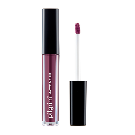 Pilgrim Matte Me Up Liquid Lipstick - Mauve Desire - BUDEN