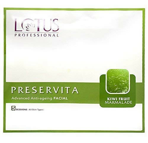 Lotus Professional Preservita Advanced Anti-Ageing Kiwi Fruit Marmalade Facial Kit - BUDNEN