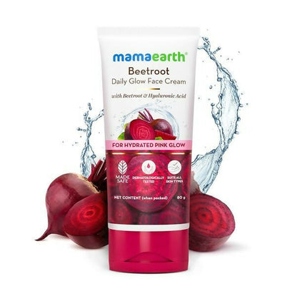 Mamaearth Beetroot Daily Glow Face Cream With Beetroot & Hyaluronic Acid