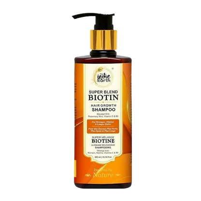 The Indie Earth Rosemary Mint Biotin Hair Shampoo